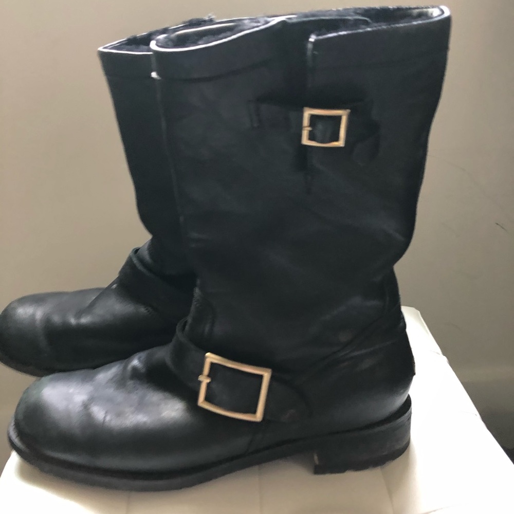 Jimmy Choo Moto boots shoes